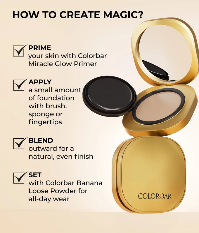Colorbar Amino Healthy Glow 4-in-1 Foundation(20g)