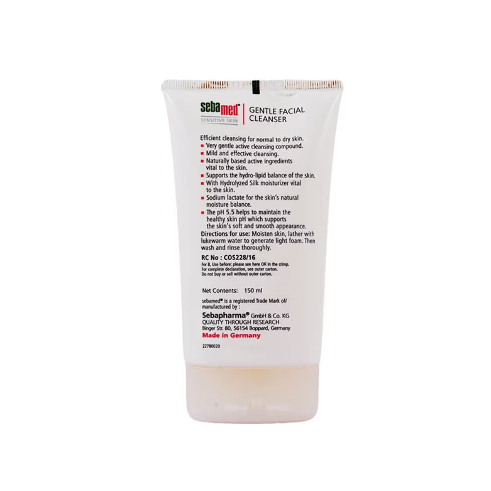 Sebamed Gentle Facial Cleanser for Normal to Dry Skin (150ml)