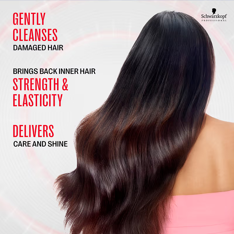 Schwarzkopf Professional Bonacure Repair Rescue Shampoo with Arginine (250 ml) & Treatment Mask (200ml) Combo