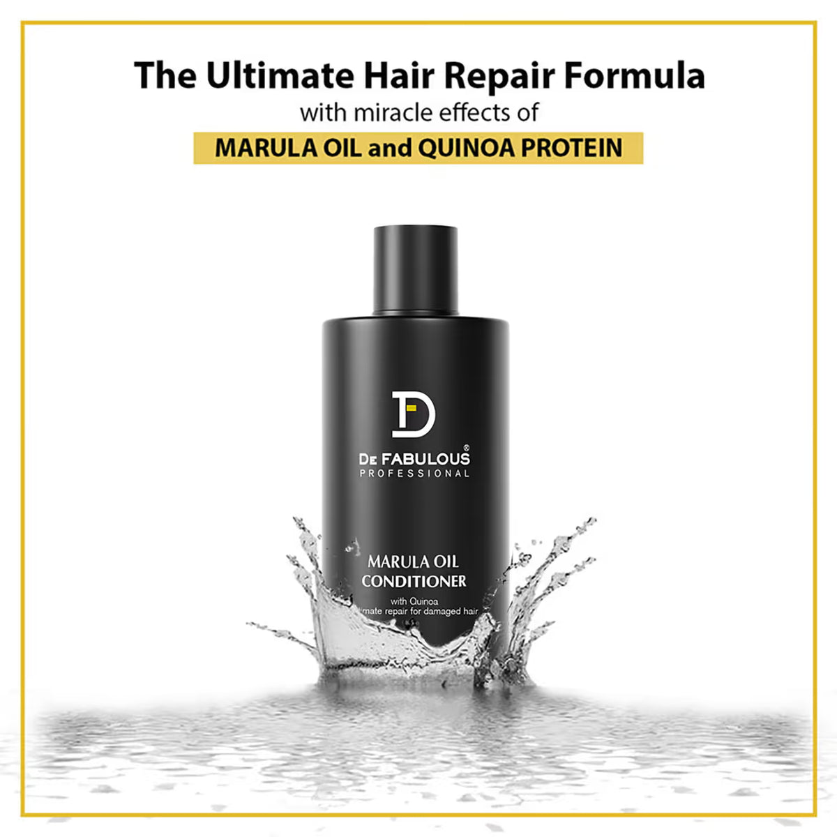 De Fabulous Marula Oil Conditioner with Ultimate Repair for Damaged Hair (250ml)
