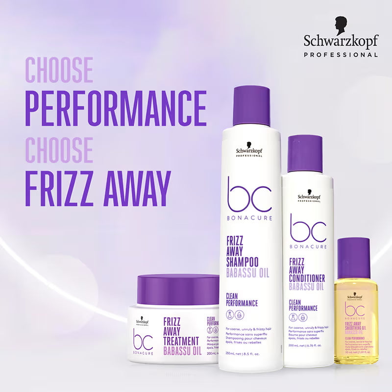 Schwarzkopf Professional Bonacure Frizz Away Shampoo(1000ml)