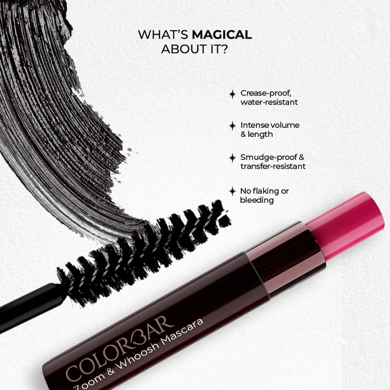 Colorbar Zoom And Whoosh Mascara  (9ml).