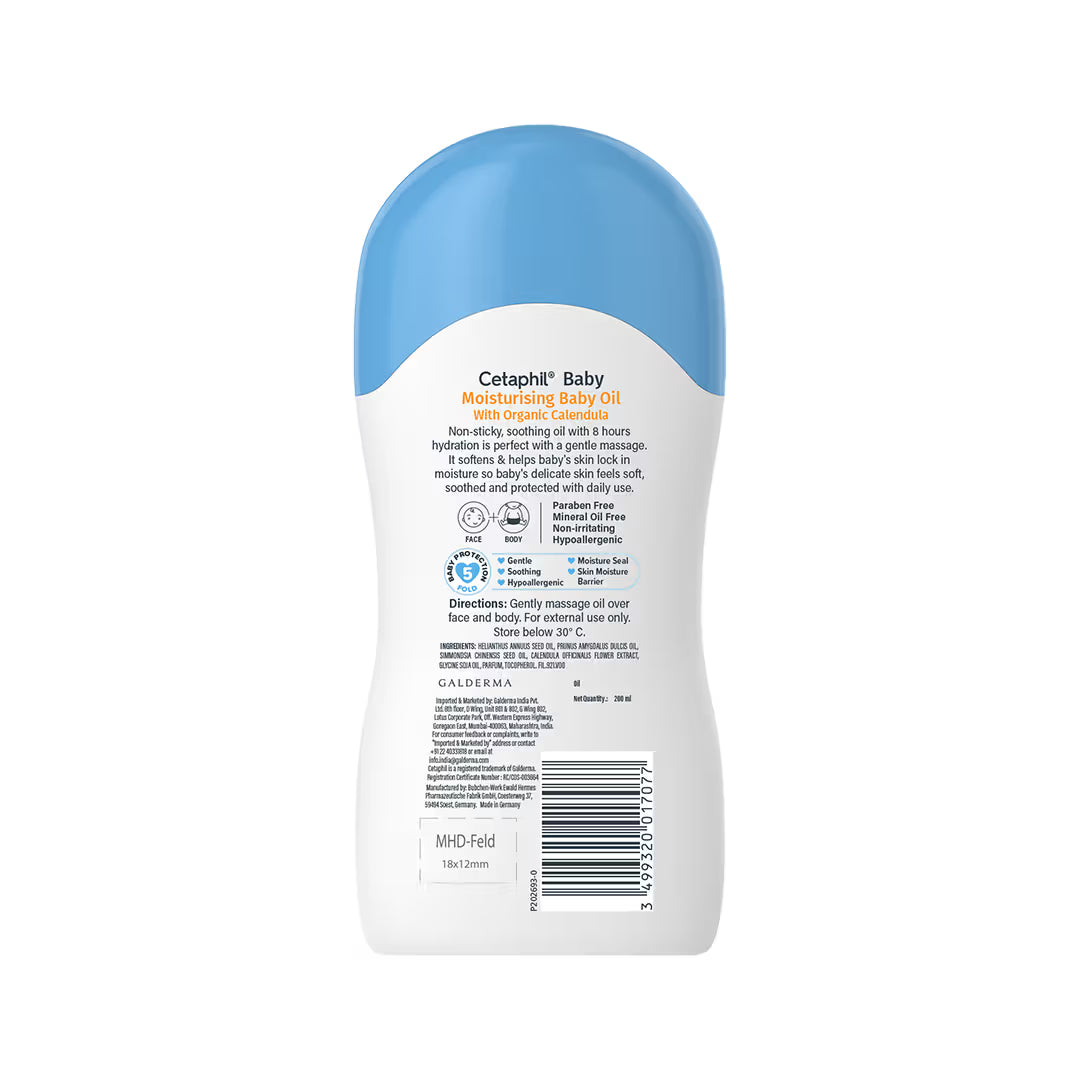 Cetaphil Baby Massage Oil (200ml)
