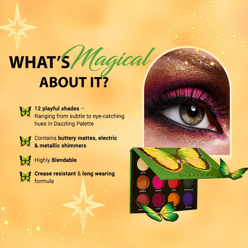 Colorbar Dazzling Eyeshadow Palette (16.5 g)