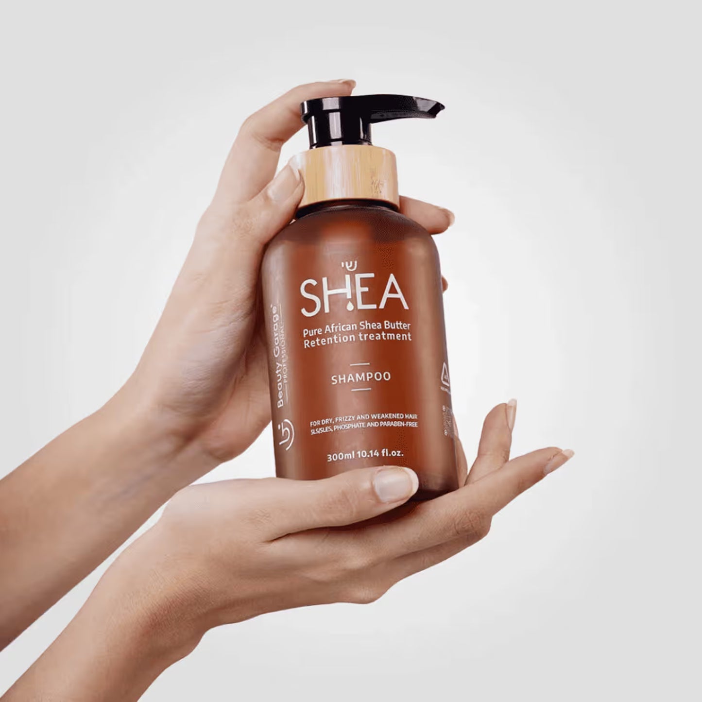 Beauty Garage Pure African Shea Butter Retention Treatment Shampoo (300ml)