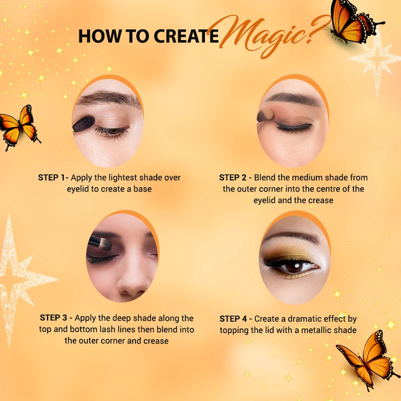 Colorbar Divine Nector Eyeshadow Palette (16.5 g)