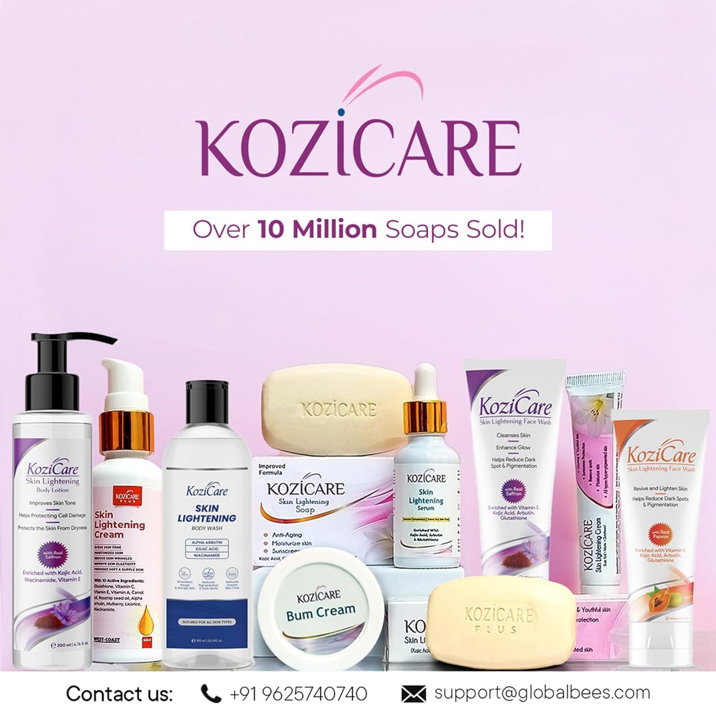 Kozicare Skin Lightening Soap (75gm)
