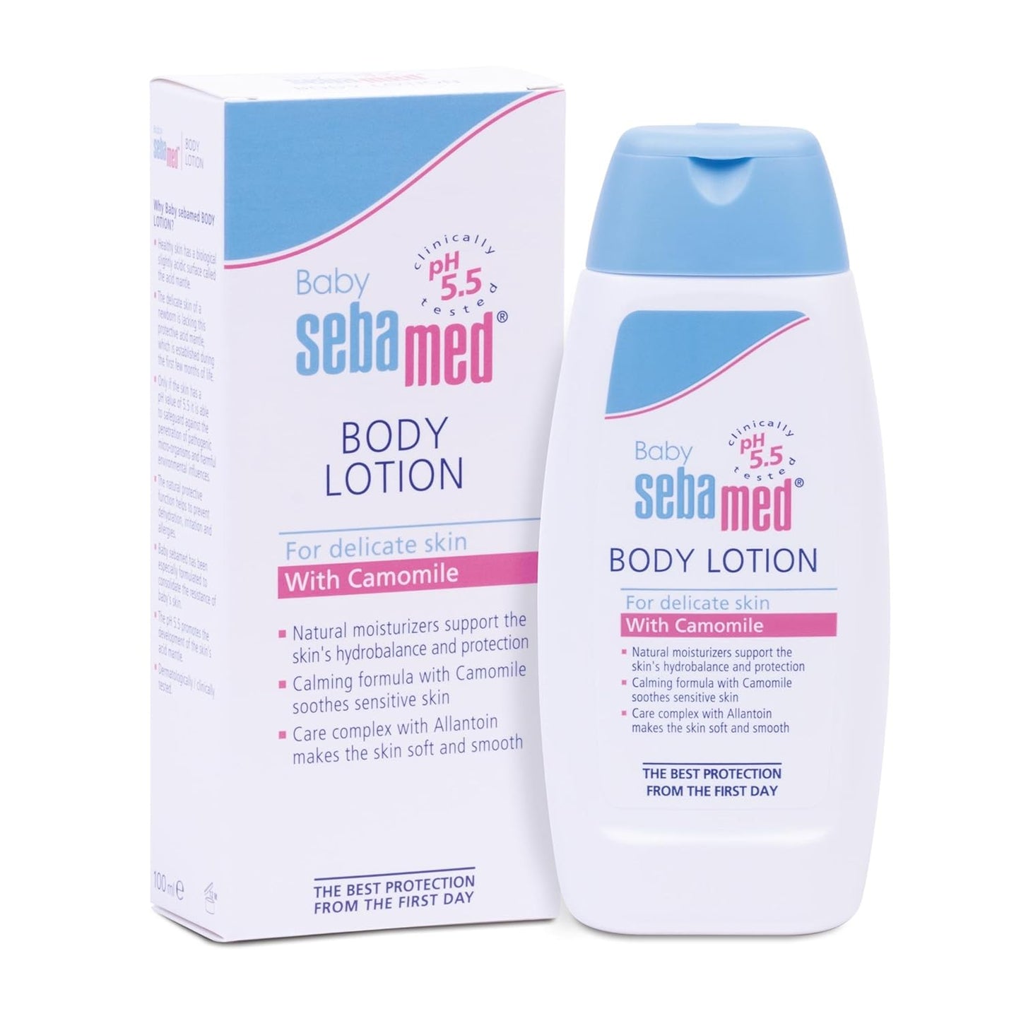 Sebamed Baby Gentle Wash (200ml) + Baby Body Lotion (100ml)
