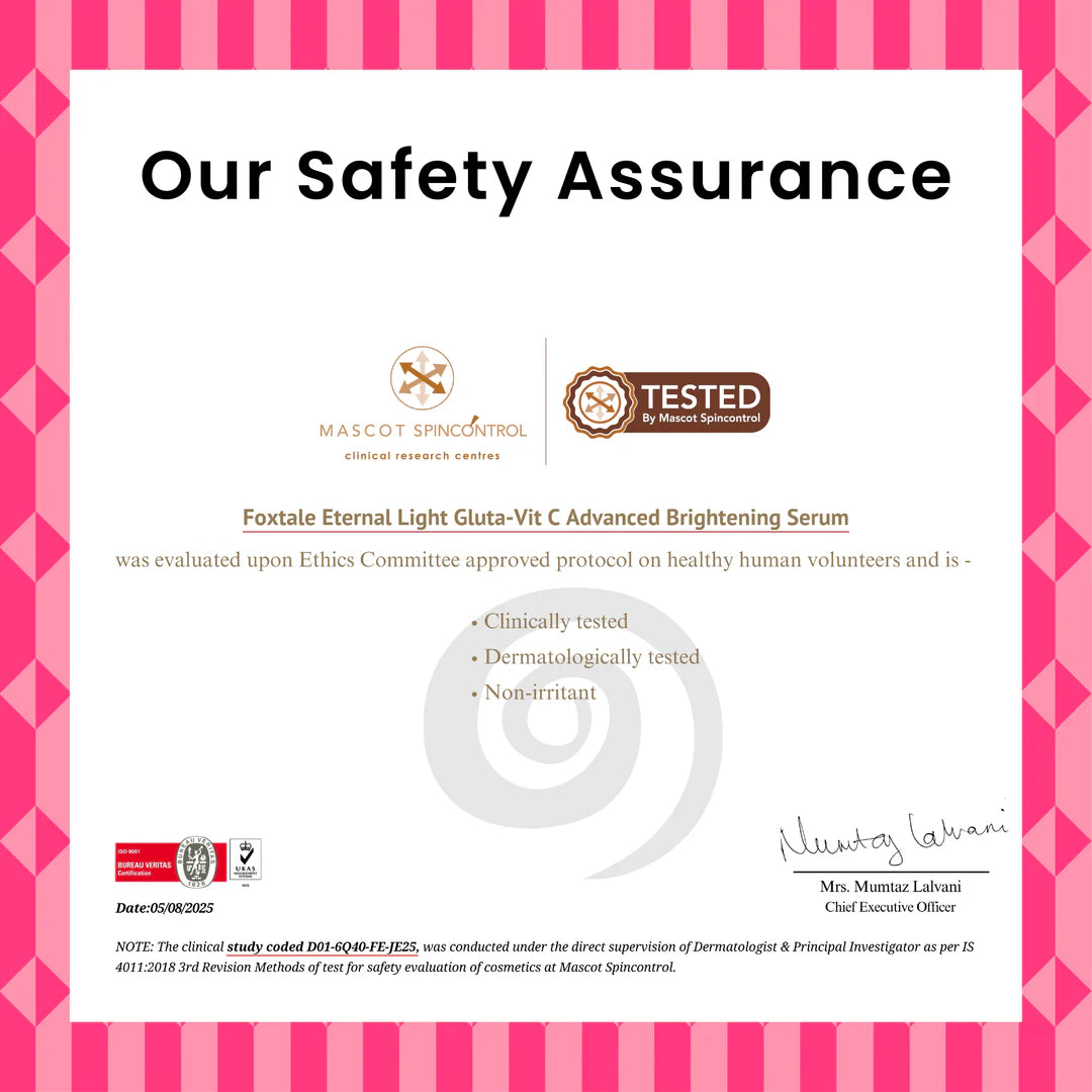 Foxtale Eternal Light Gluta - Vit C Advanced Brightening Serum (30ml)