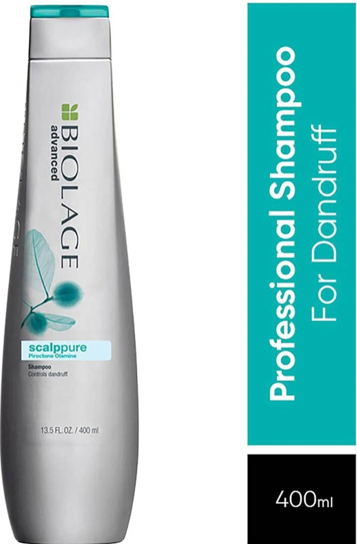 BIOLAGE SCALPPURE Anti-Dandruff Shampoo(400ml) & Advanced Fiberstrong Masque (490gm)