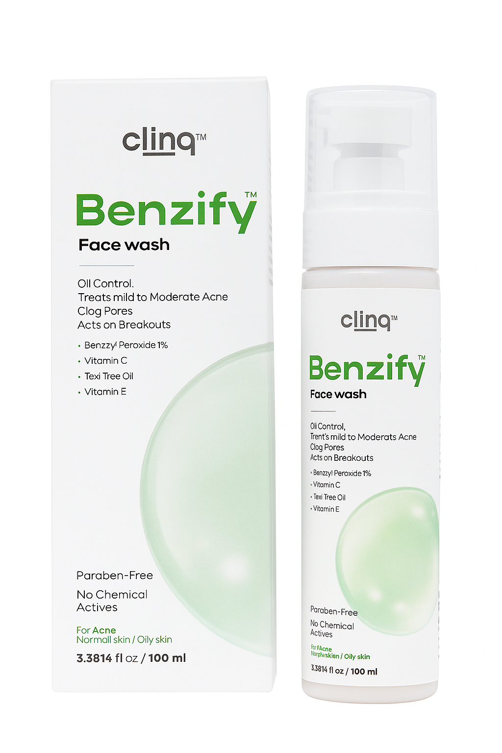 Clinq Benzify Fachwash (100ml).