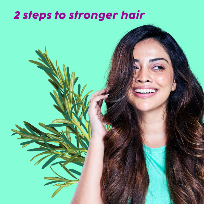 Plix Rosemary Anti Hairfall Shampoo & Hair Mask (400ml)