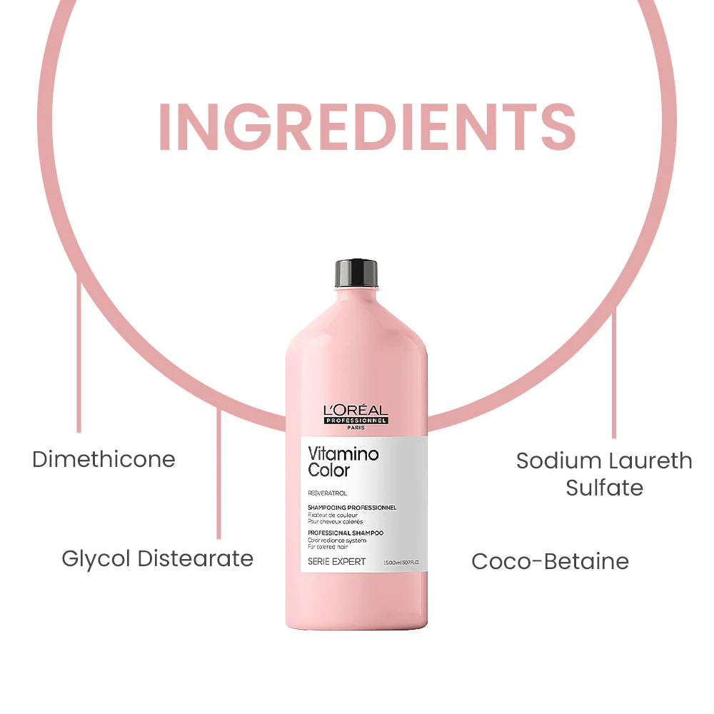 L'OREAL PROFESSIONNEL Vitamino Color Shampoo for Color Protection (1500 ml)