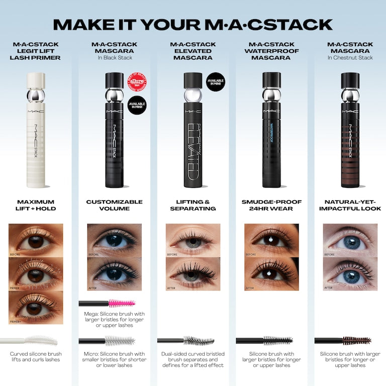 M·A·C Stack Elevated Mascara (12 ml)