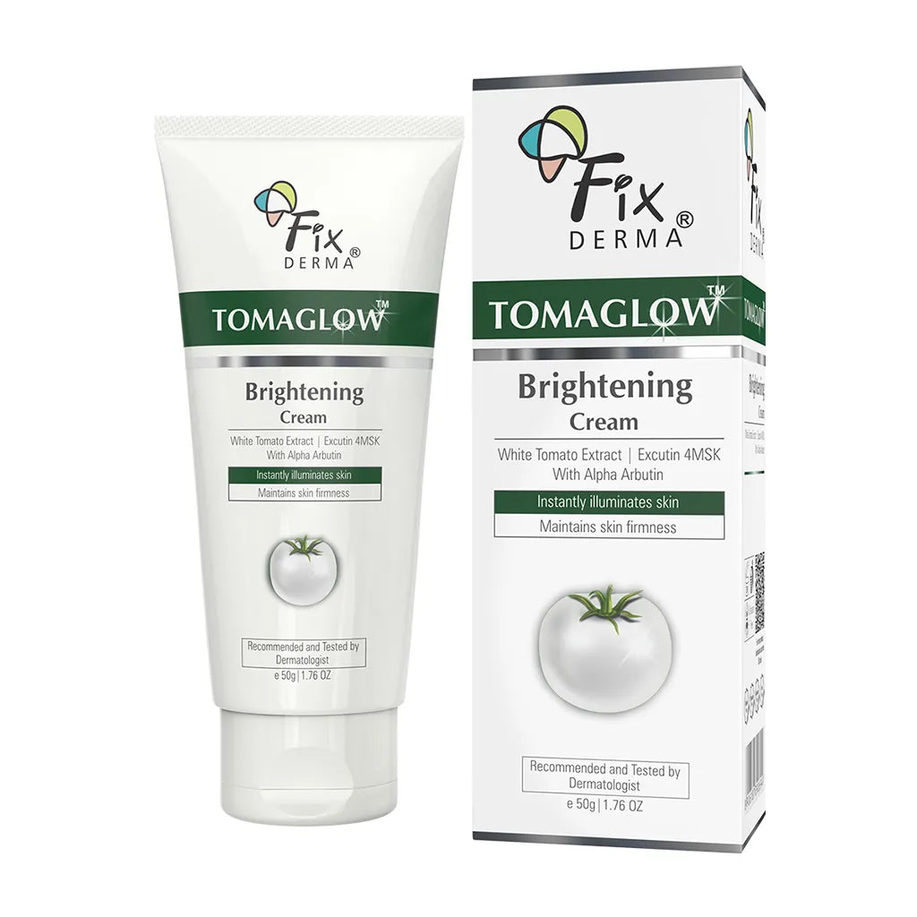 Fix Derma Tomaglow Brightening Cream | Effectively Removes Tan & Brightens skin (50g).