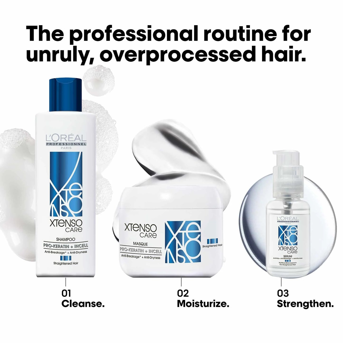 L'Oreal Professionnel Xtenso Care Masque For Frizz-Free, Smooth & Manageable Hair (196gm)
