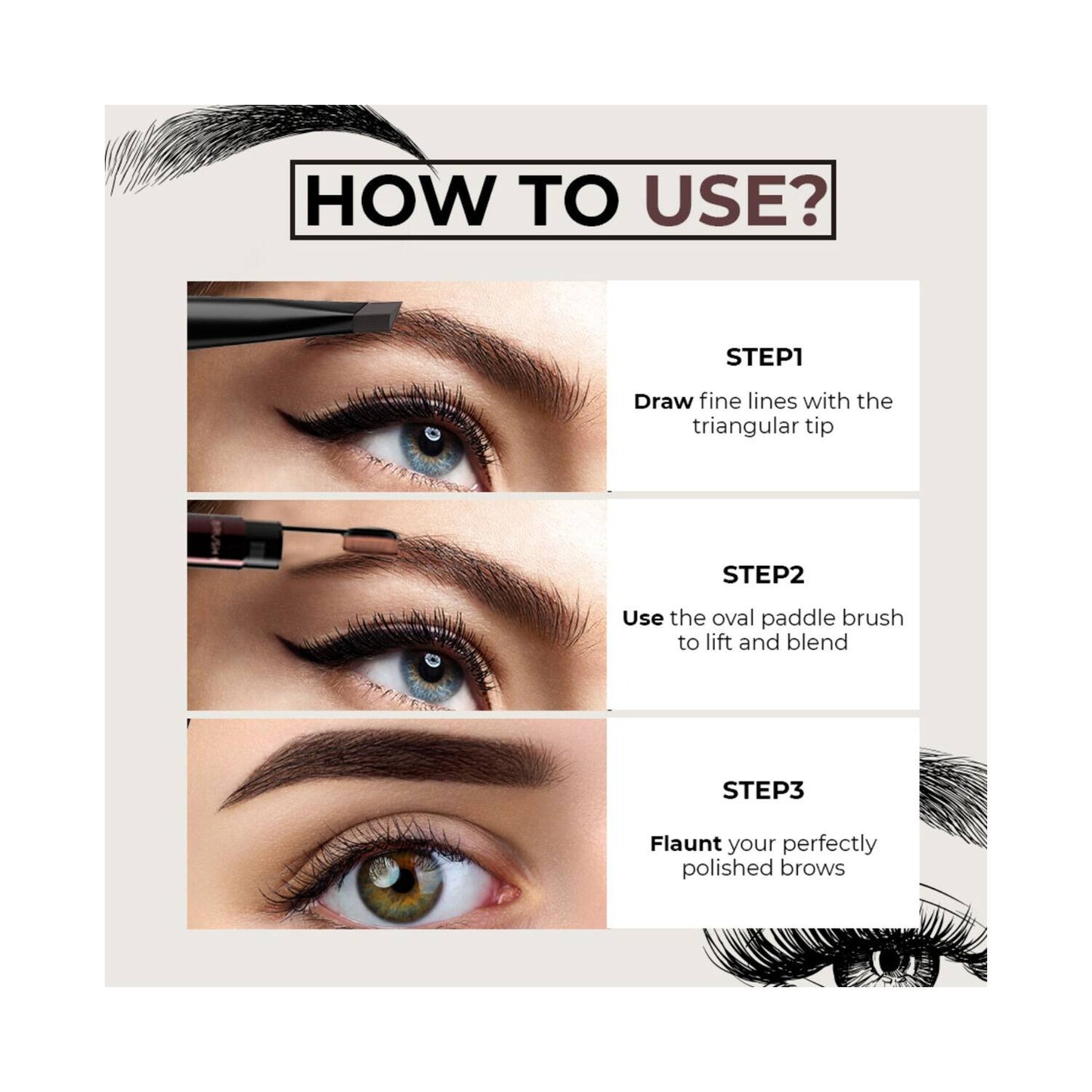 Colorbar Browful Sculpt Pencil (0.24 g)