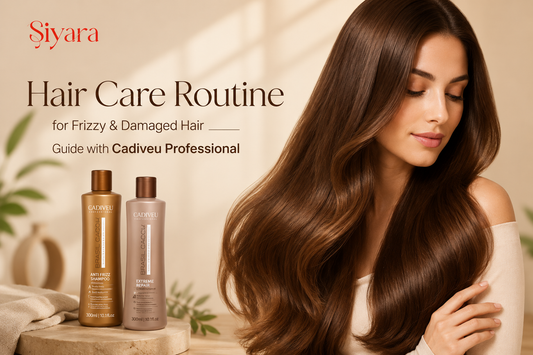 Hair Care Routine For Frizzy And Damaged Hair Guide by Cadiveu Professional