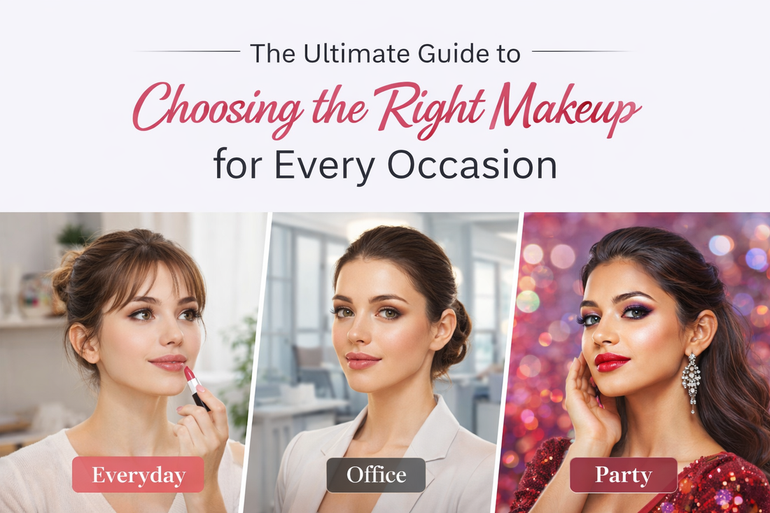 The Ultimate Guide to Choosing the Right Makeup for Every Occasion