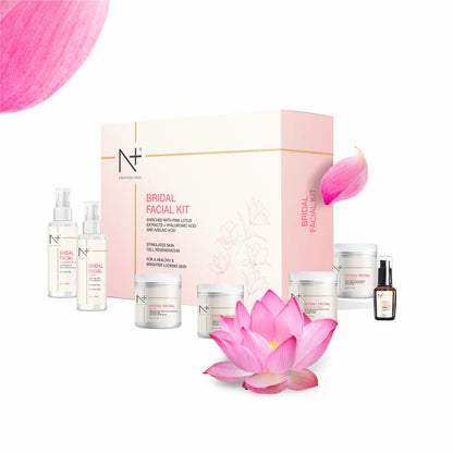 N PLUS Professional Bridal Facial Kit With Pink Lotus Extract- 630gm