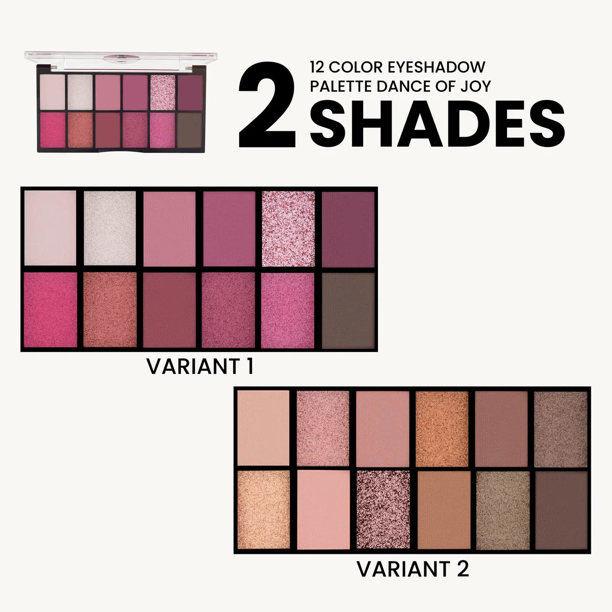 MARS 12 Color Eyeshadow Palette | Dance Of Joy (13.2 g)
