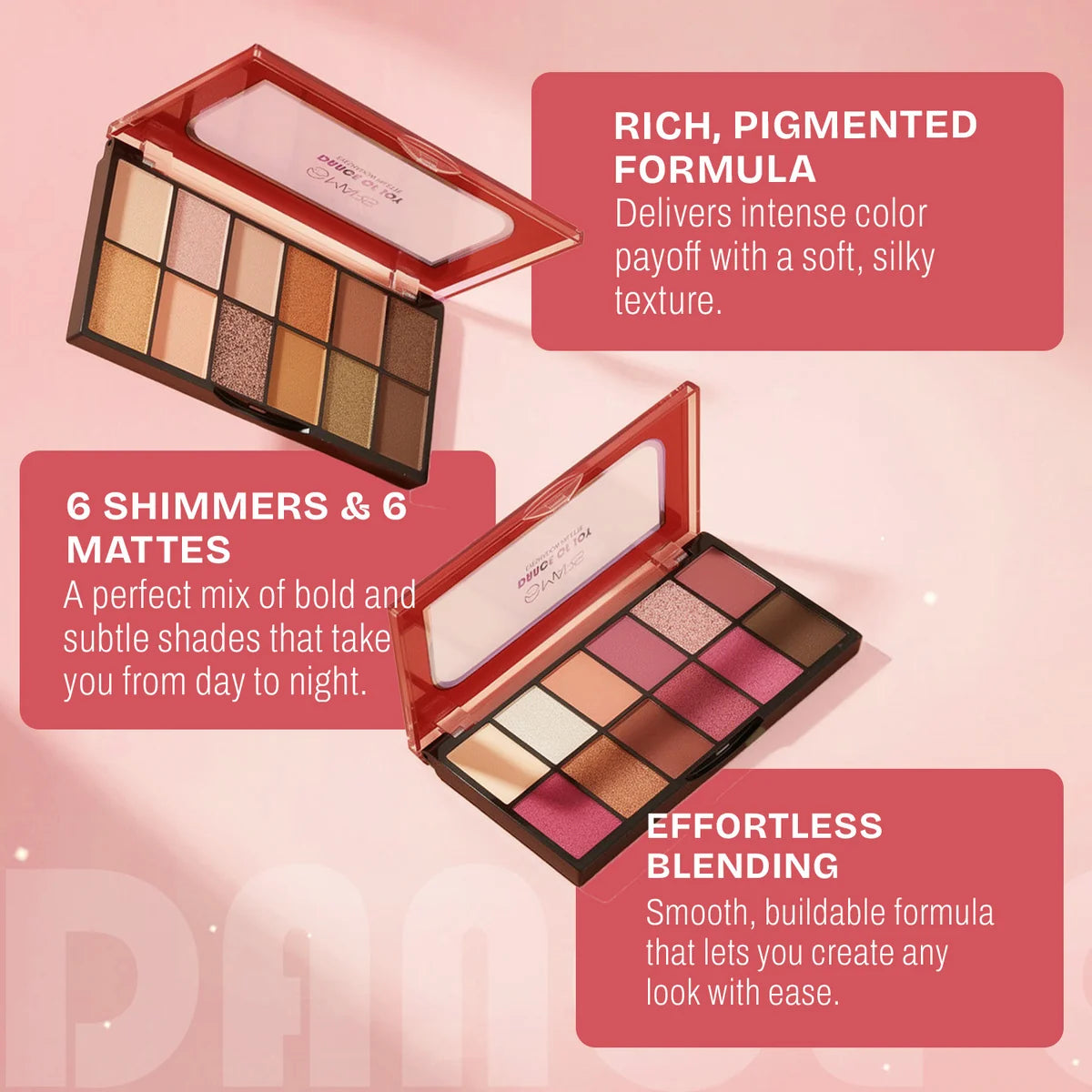 MARS 12 Color Eyeshadow Palette | Dance Of Joy (13.2 g)