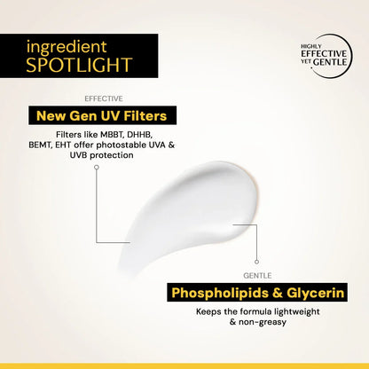 Gel Sunscreen for Oily Skin - SPF 50 PA++++(50 gm) | In-Vivo Tested