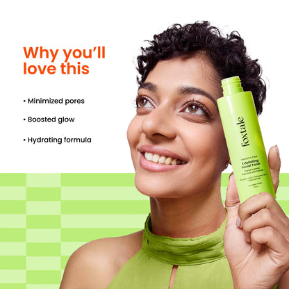 Foxtale Smooth Talk Exfoliating Facial Toner 5% Lactic Acid + Hyaluronic Acid + Niacinamide (150 ml)