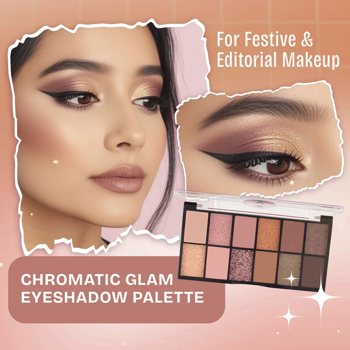 MARS 12 Color Eyeshadow Palette | Dance Of Joy (13.2 g)