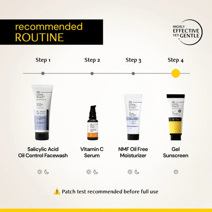 Gel Sunscreen for Oily Skin - SPF 50 PA++++(50 gm) | In-Vivo Tested