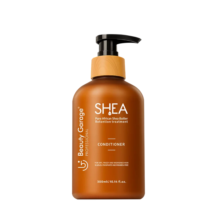 Beauty Garage Pure African Shea Butter Retention Treatment Conditioner (300ml)