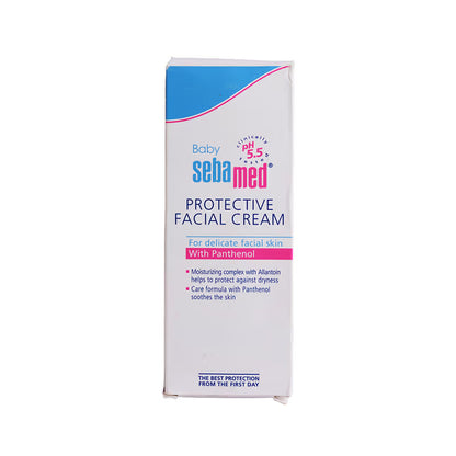 Sebamed Baby Protective Facial Cream, pH 5.5, Baby Face Cream, Ideal For Salivary Rashes (100ml)
