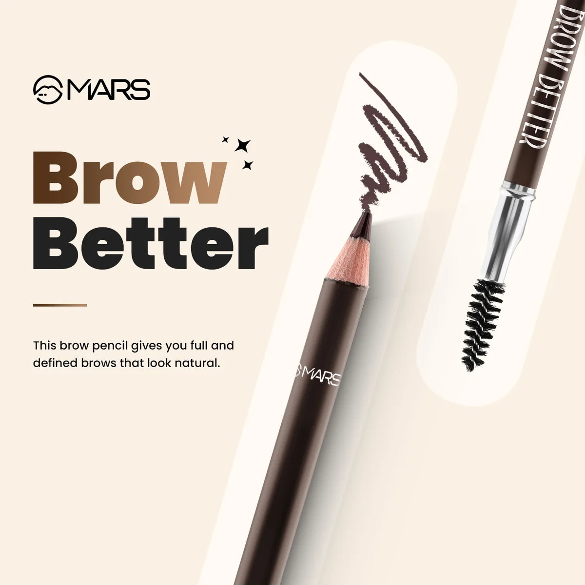 MARS Brow Better Eyebrow Pencil (1.4 g)