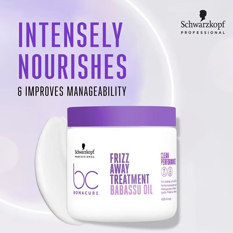 Schwarzkopf Professional Bonacure Frizz Away Treatment (450ml)