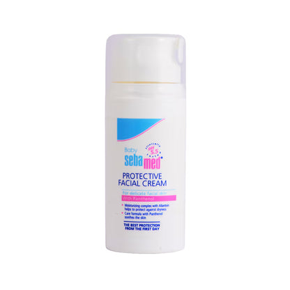 Sebamed Baby Protective Facial Cream, pH 5.5, Baby Face Cream, Ideal For Salivary Rashes (100ml)