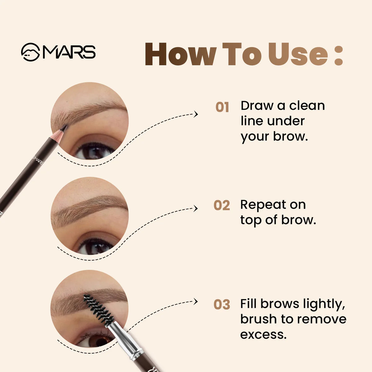 MARS Brow Better Eyebrow Pencil (1.4 g)