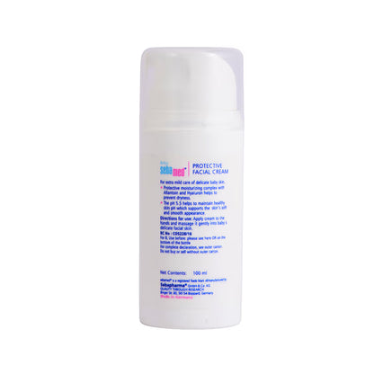 Sebamed Baby Protective Facial Cream, pH 5.5, Baby Face Cream, Ideal For Salivary Rashes (100ml)