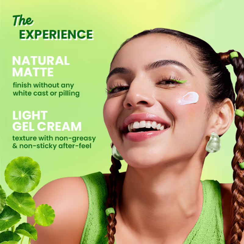 Dot & Key Cica Calming Mattifying Sunscreen In-Vivo Tested SPF 50+ PA++++, With Niacinamide (50 g)