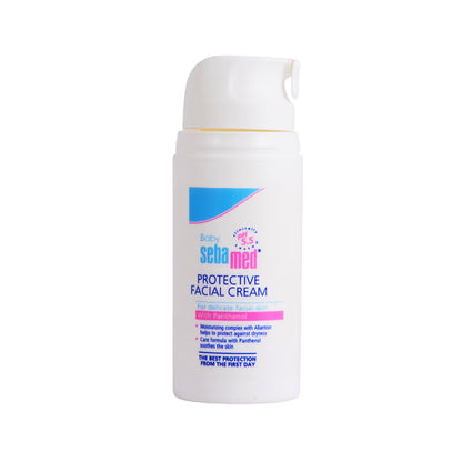 Sebamed Baby Protective Facial Cream, pH 5.5, Baby Face Cream, Ideal For Salivary Rashes (100ml)