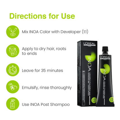 L'Oréal Professionnel Paris iNOA Hair Colour (Black)