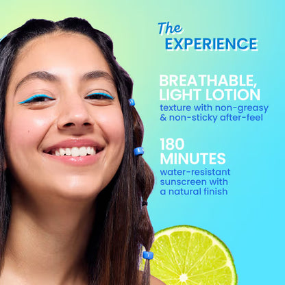 Dot & Key Lime Rush Swim + Sports Sunscreen SPF 50+ PA++++ In-Vivo Tested (50g)