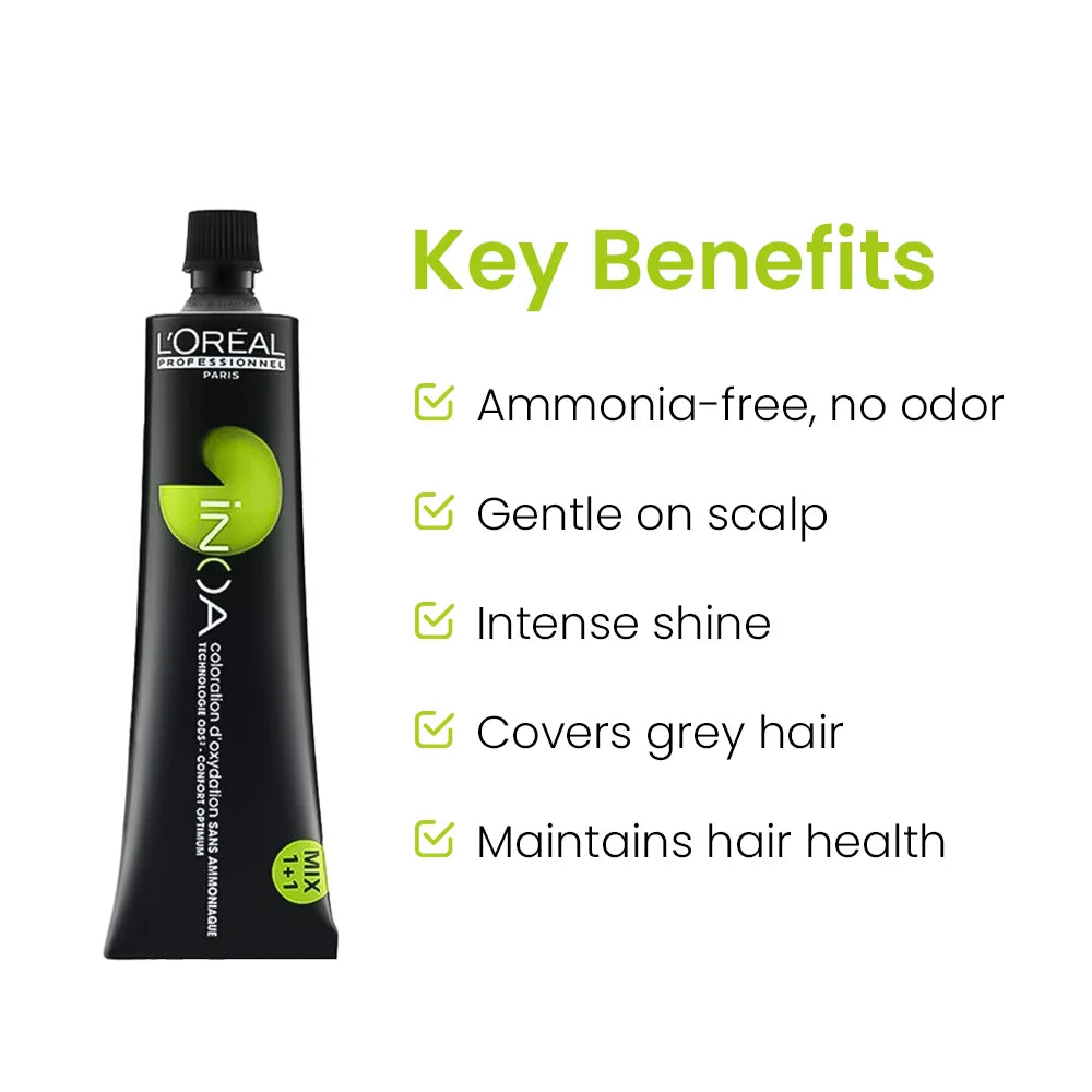 L'Oréal Professionnel Paris iNOA Hair Colour (Black)