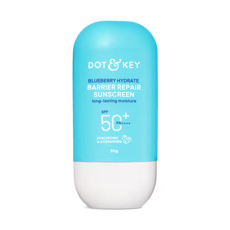 Dot & Key Blueberry Hydrate Barrier Repair Sunscreen SPF 50+ PA++++ In-Vivo Tested (50 g)