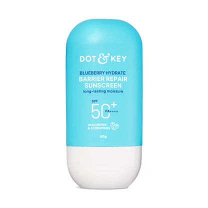Dot & Key Blueberry Hydrate Barrier Repair Sunscreen SPF 50+ PA++++ In-Vivo Tested (50 g)
