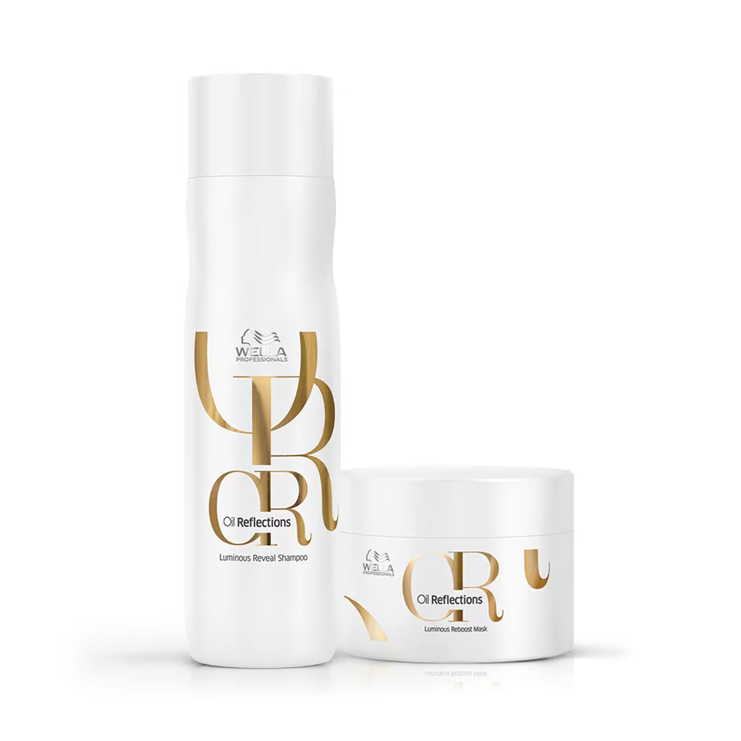 Wella Professionals Oil Reflections Luminous Reveal Shampoo 250 ml & Mask 150 ml for shiny hair