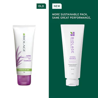 BIOLAGE Hydrasource Plus Professional Conditioner with Aloe, Moisturizes & Hydrates Dry Hair (98g)