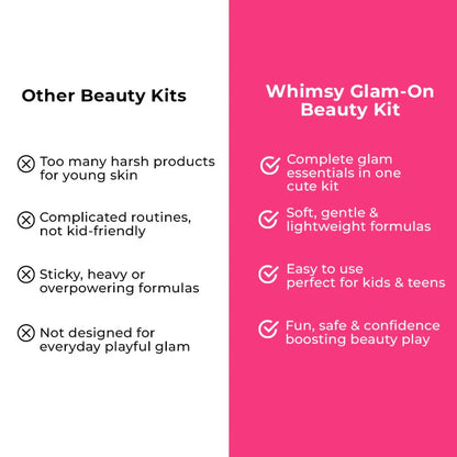 Whimsy Glam-On Beauty Kit - Pack of 5