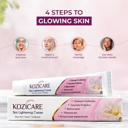 Kozicare Skin Lightening Non-Sticky Cream (15gm)
