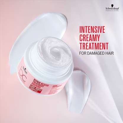 Schwarzkopf Professional Bonacure Repair Rescue Shampoo with Arginine (250 ml) & Treatment Mask (200ml) Combo