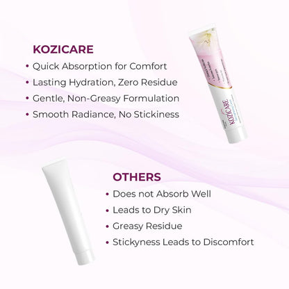 Kozicare Skin Lightening Non-Sticky Cream (15gm)